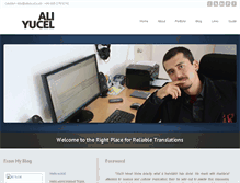 Tablet Screenshot of aliyucel.com